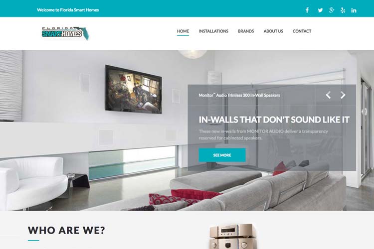 Website - Florida Smart Homes